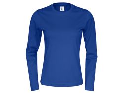 T-Shirt Long Sleeve Woman (royal blue)