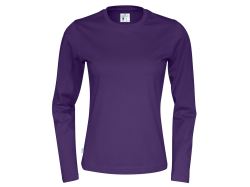 T-Shirt Long Sleeve Woman (purple)