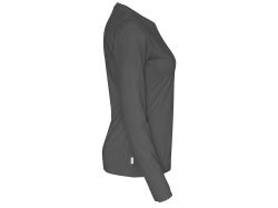 T-Shirt Long Sleeve Woman (charcoal)