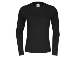 T-Shirt Long Sleeve Woman (black)