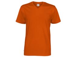 T-Shirt V-Neck (orange)