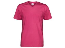 T-Shirt V-Neck (cerise)