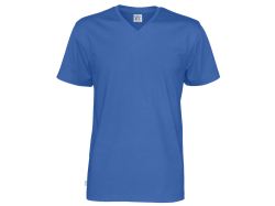T-Shirt V-Neck (royal blue)