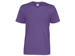 T-Shirt V-Neck (purple)