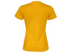 T-Shirt V-Neck Woman (yellow)