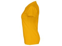T-Shirt V-Neck Woman (yellow)