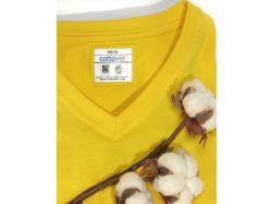 T-Shirt V-Neck Woman (white)