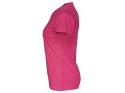 T-Shirt V-Neck Woman (cerise)