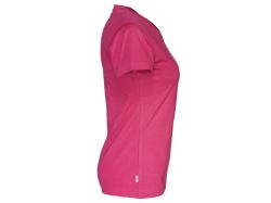 T-Shirt V-Neck Woman (cerise)