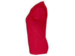 T-Shirt V-Neck Woman (red)