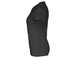 T-Shirt V-Neck Woman (black)