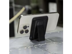 Картхолдер magsafe с подставкой для смартфона «Wally stand», черный