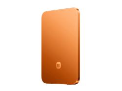 Внешний аккумулятор UltraThin Magnetic Power Bank 5000 15 Вт, c CCC сертификацией, оранжевый
