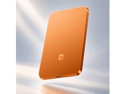 Внешний аккумулятор UltraThin Magnetic Power Bank 5000 15 Вт, c CCC сертификацией, оранжевый