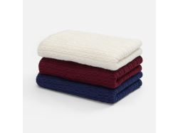 Плед Knitline, белый (молочный)