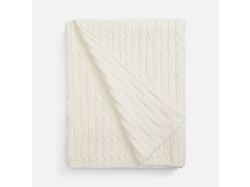 Плед Knitline, белый (молочный)