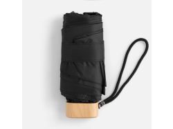 Зонт складной RainCase в чехле-сумке, черный
