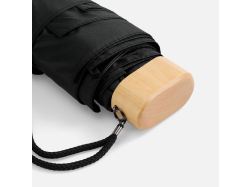 Зонт складной RainCase в чехле-сумке, черный