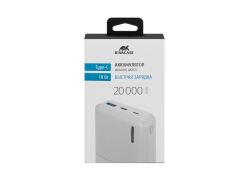 Внешний аккумулятор с быстрой зарядкой  VA2571, 20000 mAh