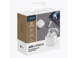 Беспроводные наушники с микрофоном Air Urban, TWS, BT 5.3, 320 мАч, белый, Deppa