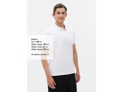 Рубашка поло мужская Prescott Men 170, белая
