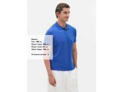 Рубашка поло мужская Prescott Men 170, ярко-синяя (royal)