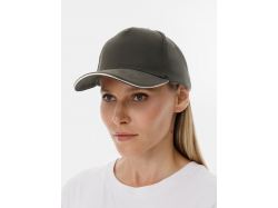 Бейсболка Long Beach, хаки с бежевым