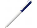 Ручка шариковая Hint Special, белая с синим