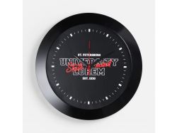 Часы настенные Vivid Large, черные