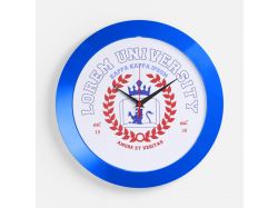 Часы настенные Vivid Large, синие