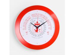 Часы настенные Vivid Large, красные