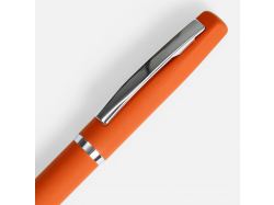 Ручка шариковая Bolt Soft Touch, оранжевая