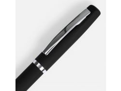 Ручка шариковая Bolt Soft Touch, черная