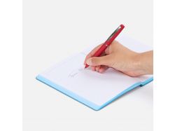 Ручка шариковая Bolt Soft Touch, красная