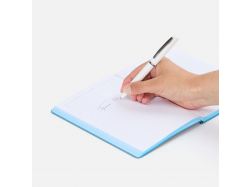 Ручка шариковая Bolt Soft Touch, белая