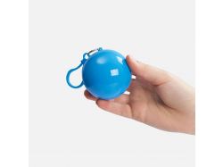 Дождевик в круглом футляре Nimbus, красный