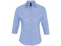 Рубашка женская с рукавом 3/4 Effect 140, голубая