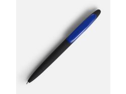 Ручка шариковая Prodir DS5 TRR-P Soft Touch, черная с синим