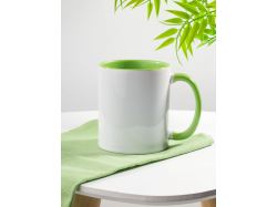 Кружка Promo Plus для сублимационной печати, зеленое яблоко