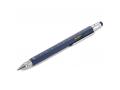 Ручка шариковая Construction, мультиинструмент, синяя