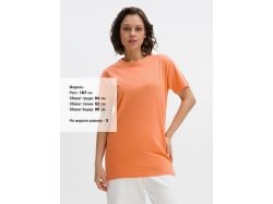 Футболка унисекс Regent 150, оранжевая (абрикосовая)