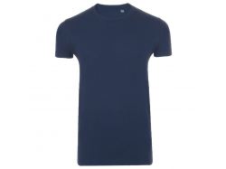 Футболка мужская приталенная Imperial Fit 190, кобальт (темно-синяя)