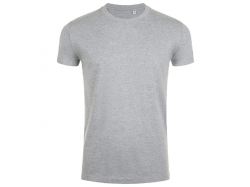 Футболка мужская приталенная Imperial Fit 190, серый меланж