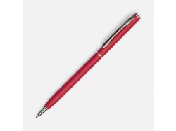 Ручка шариковая Hotel Chrome, ver.2, матовая темно-красная