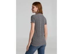 Рубашка поло женская Paname Women, черный меланж