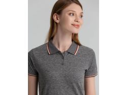 Рубашка поло женская Paname Women, черный меланж