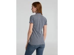 Рубашка поло женская Paname Women, голубой меланж