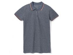 Рубашка поло женская Paname Women, голубой меланж