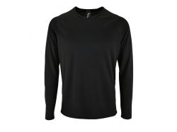 Футболка с длинным рукавом Sporty LSL Men, черная