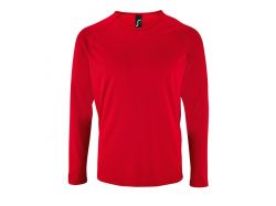 Футболка с длинным рукавом Sporty LSL Men, красная